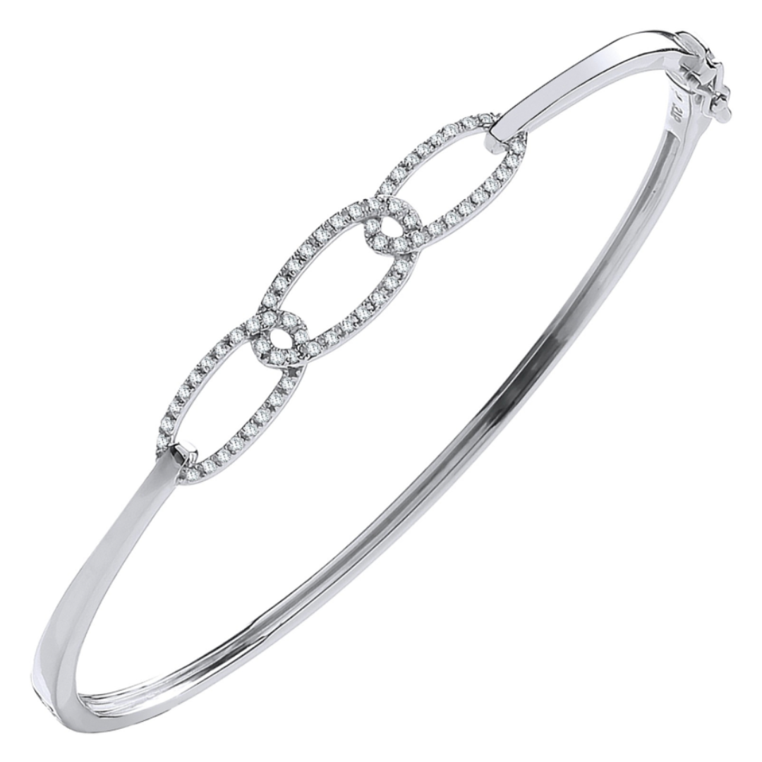 Éclat Fantaisiste Link Bangle - Shralite London