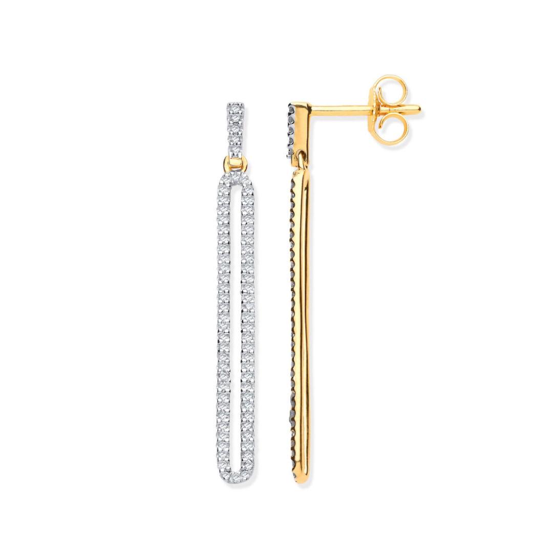 Sublime Luxe Drop Earrings - Shralite London