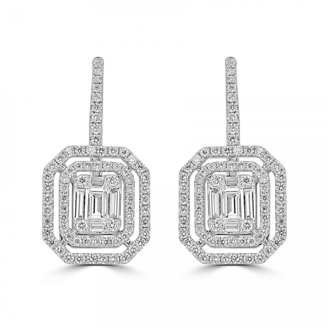 Santorini Halo Earrings - Shralite London