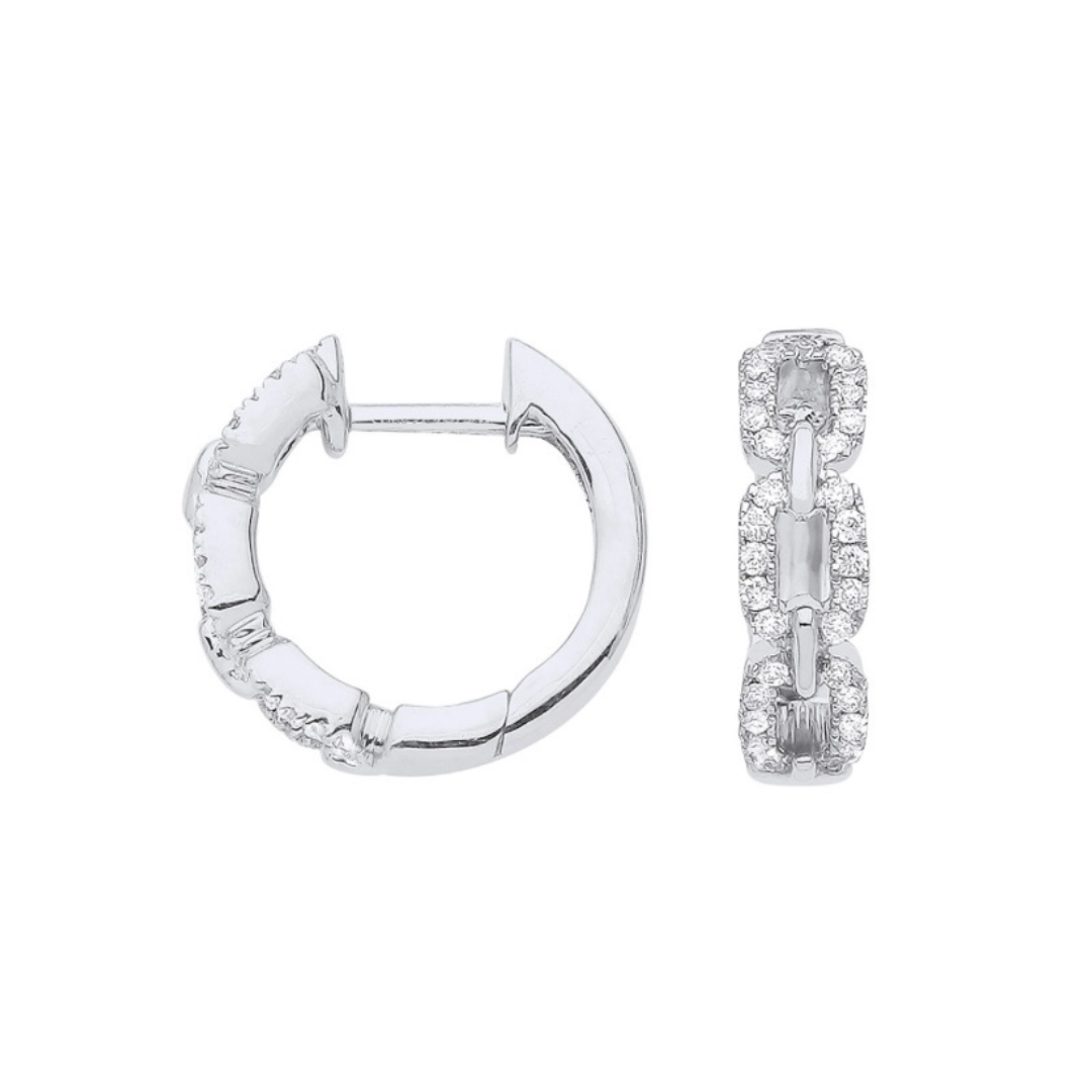 Luxurious Radiant Huggies Earrings - Shralite London