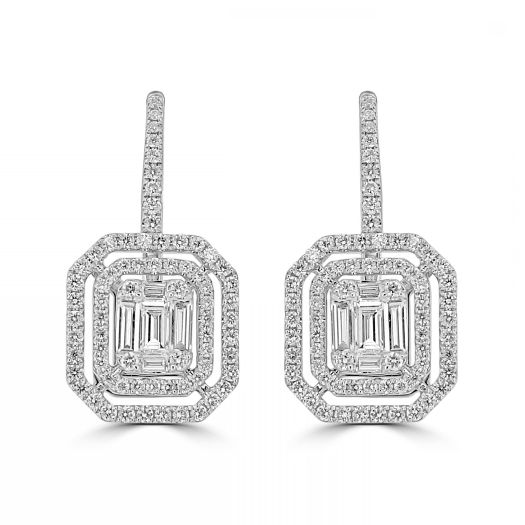 Santorini Halo Earrings - Shralite London