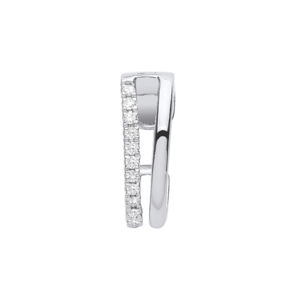 Minimalist Chic Cuff Earring - Shralite London
