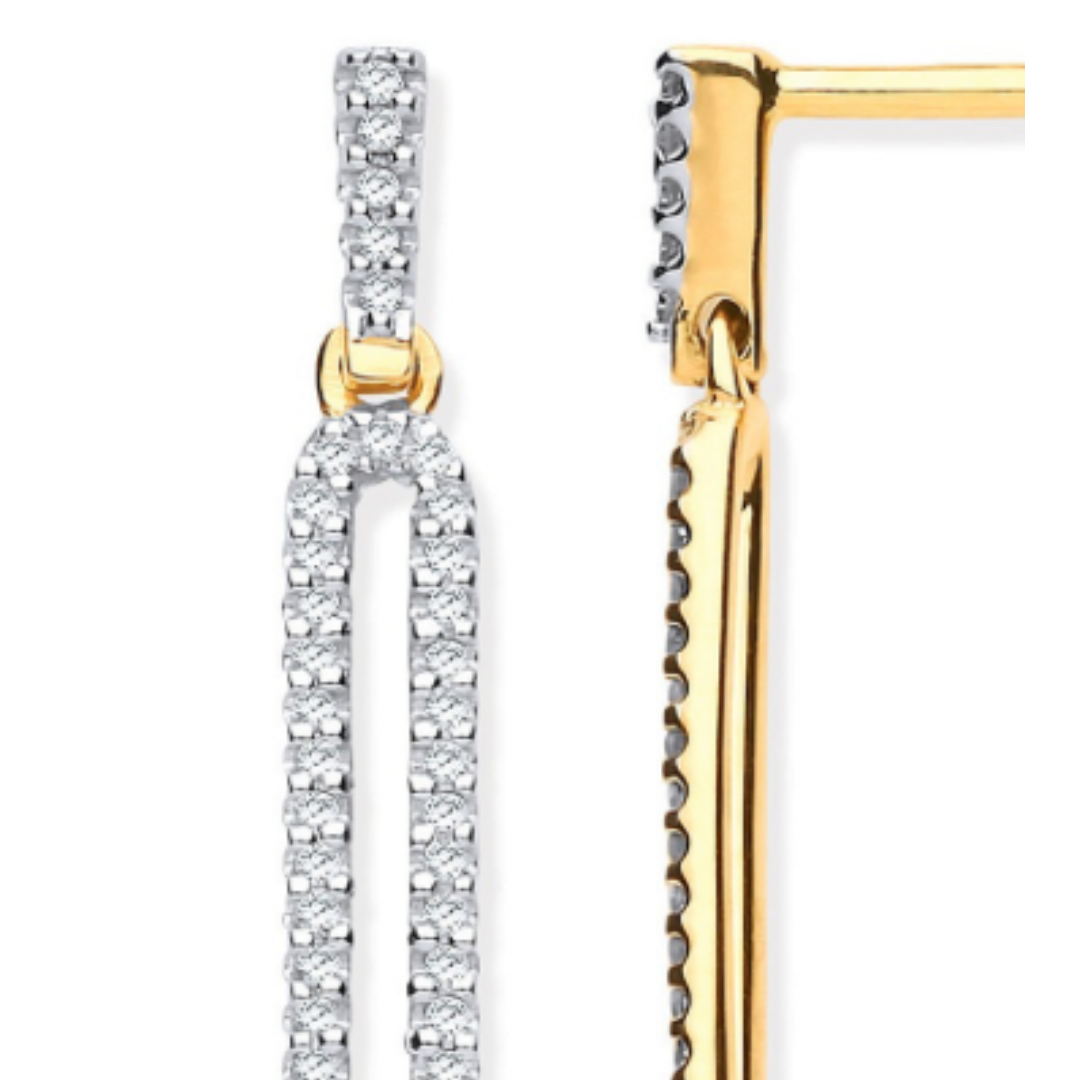 Sublime Luxe Drop Earrings - Shralite London