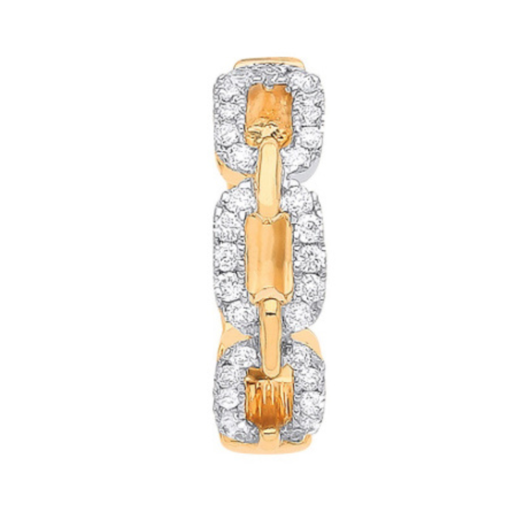 Luxurious Radiant Huggies Earrings - Shralite London