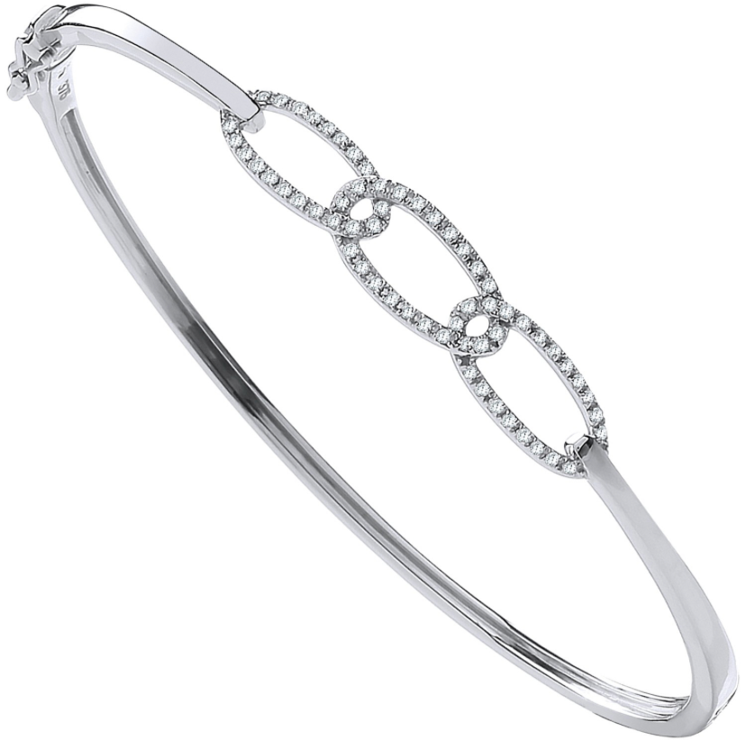 Éclat Fantaisiste Link Bangle - Shralite London