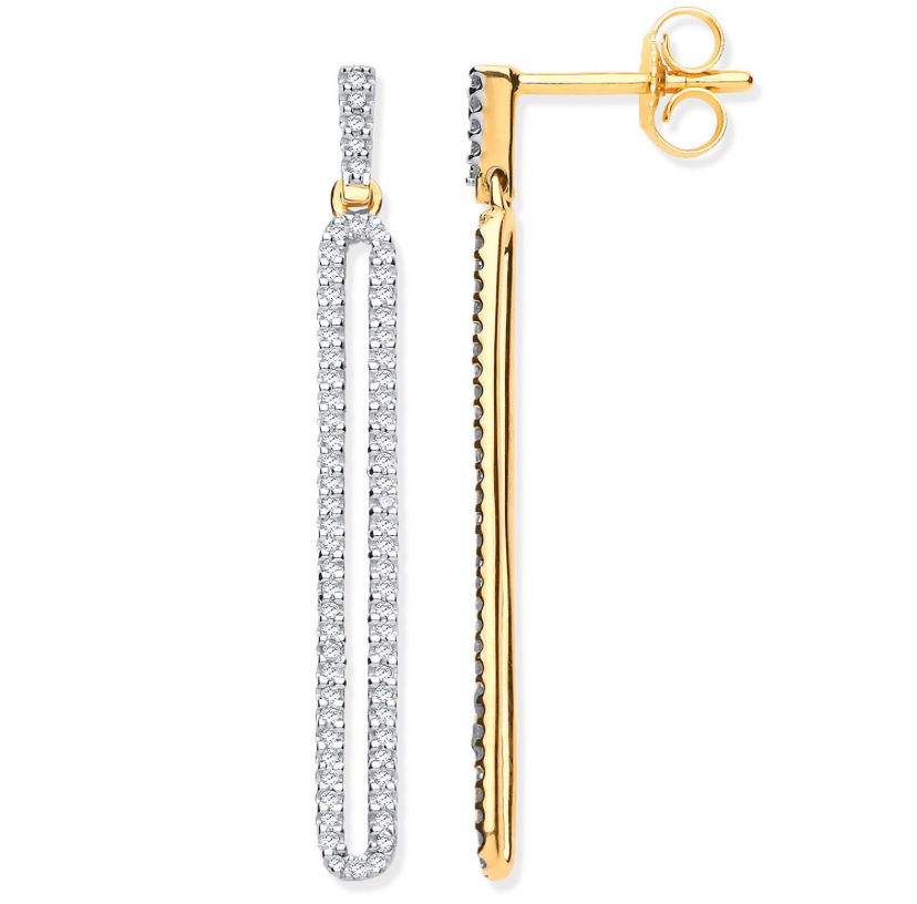 Sublime Luxe Drop Earrings - Shralite London