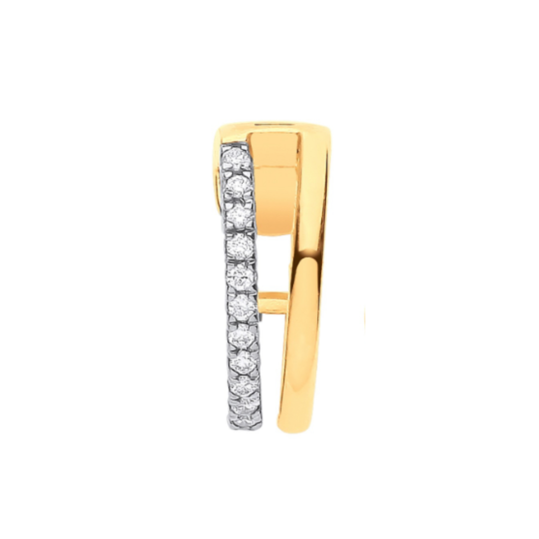 Minimalist Chic Cuff Earring - Shralite London