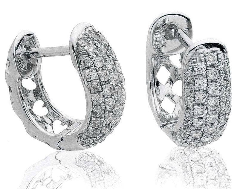 Seraphina Diamond Hoops - Shralite London