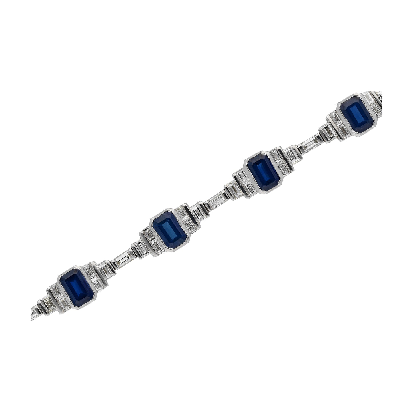 Derwent Diamond and Sapphire Bracelet - Shralite London