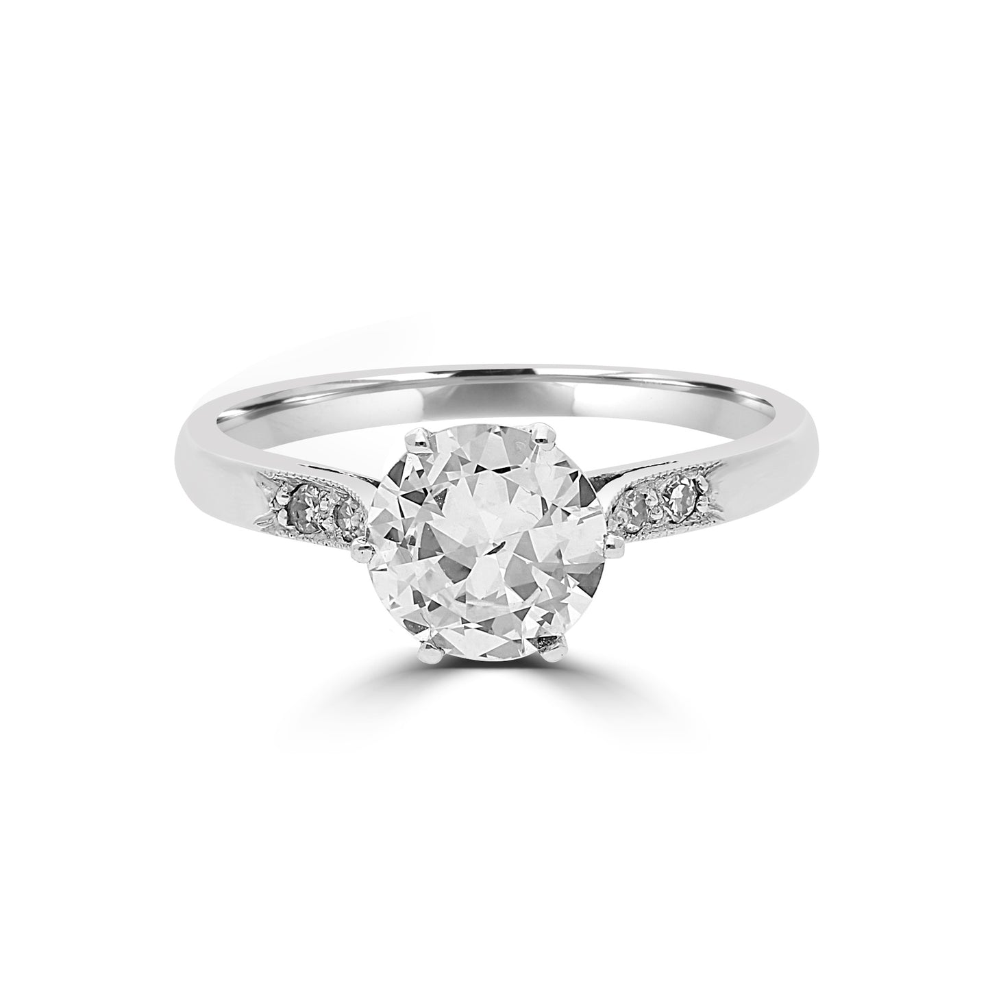 Elysium Solitaire Ring - Shralite London