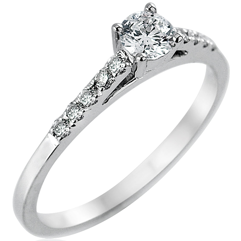 Aster Solitaire Engagement Ring - Shralite London