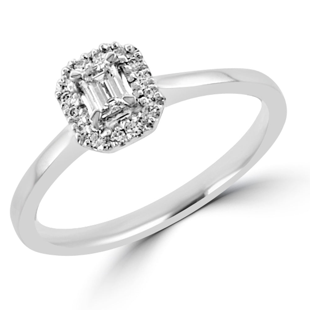 Radiant Emerald Cut Ring - Shralite London