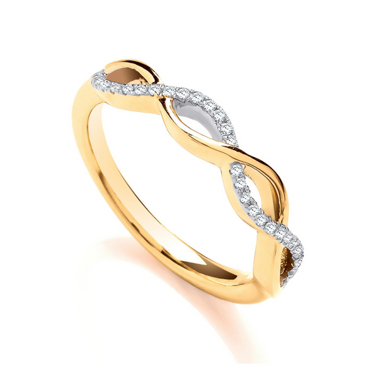 Serenity Knot Wedding Ring - Shralite London