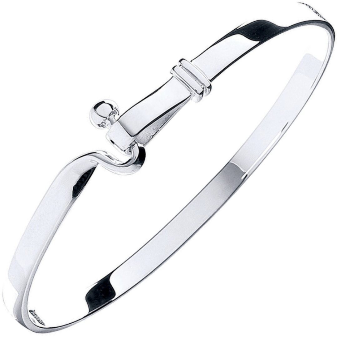 Graceful  Infinity Hook Bangle