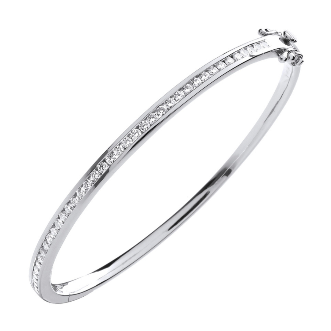 Willow-brook Diamond Bangle