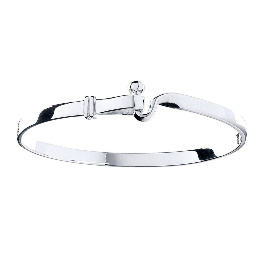 Graceful  Infinity Hook Bangle