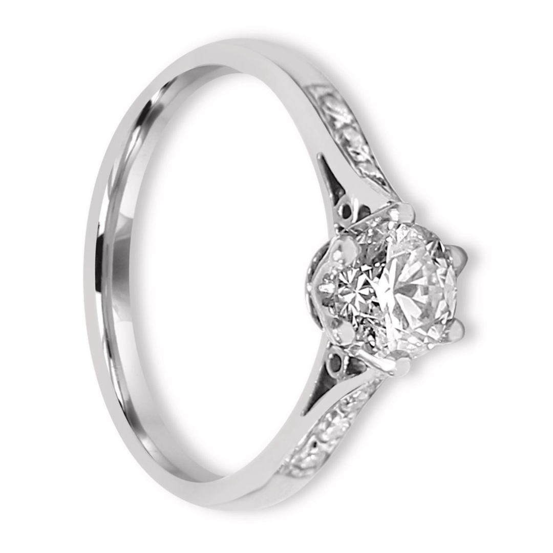 Eternal Symphony Solitaire Engagement Ring