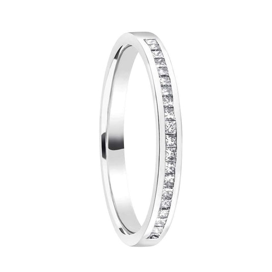 Aurora Half Eternity Band - Shralite London
