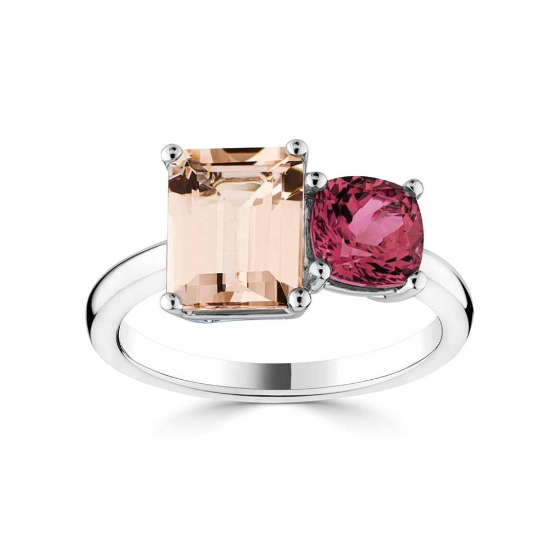 Blushing Harmony Ring - Shralite London