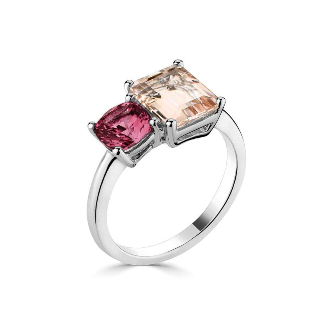 Blushing Harmony Ring - Shralite London