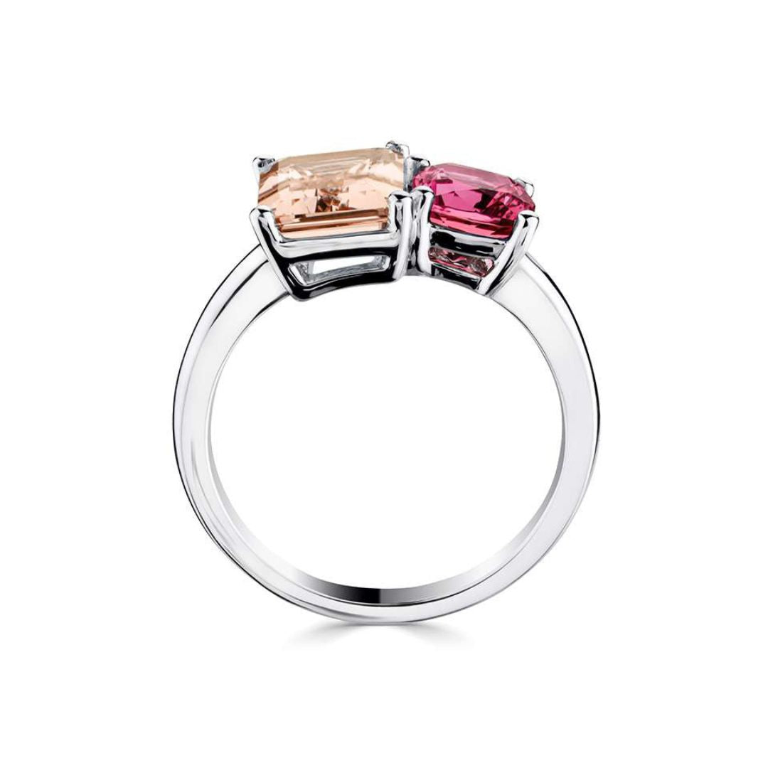 Blushing Harmony Ring - Shralite London