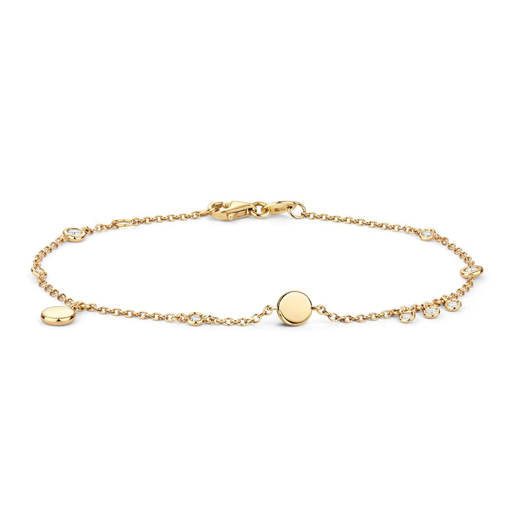 Diamond Station Charm Bracelet - Shralite London