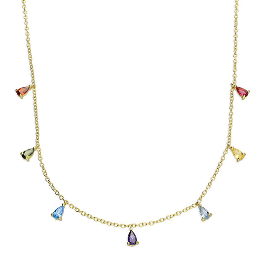 Elegant Rainbow Necklace