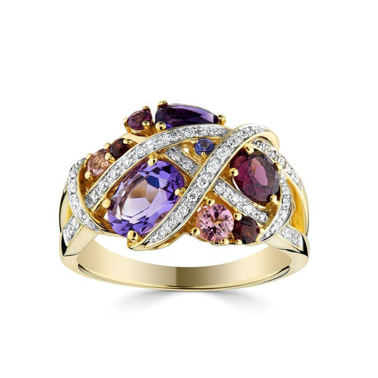 Harmony of Gems Ring