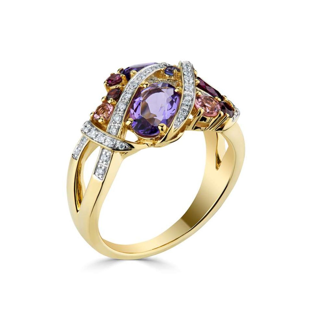 Harmony of Gems Ring