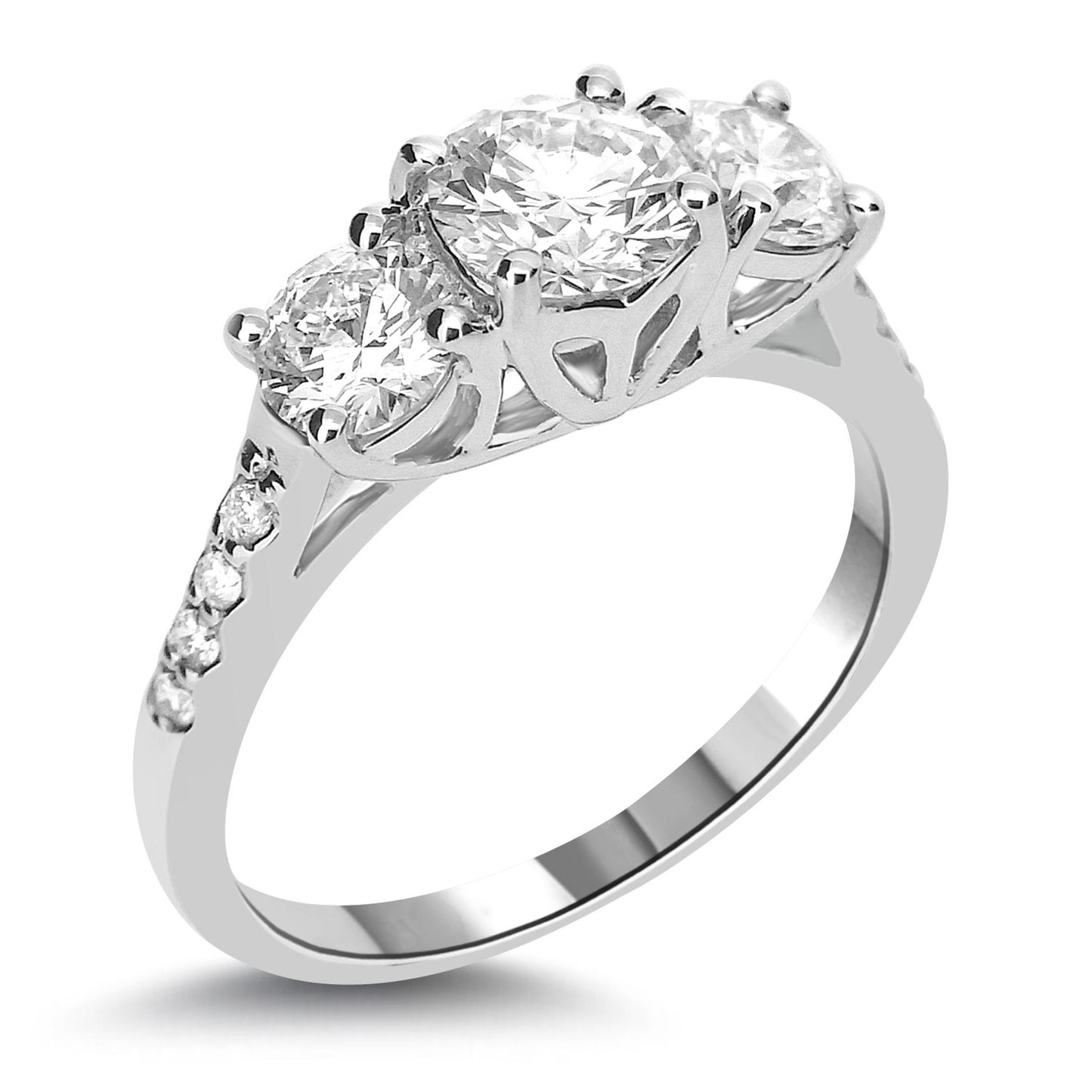 Highgate Trio Engagement Ring