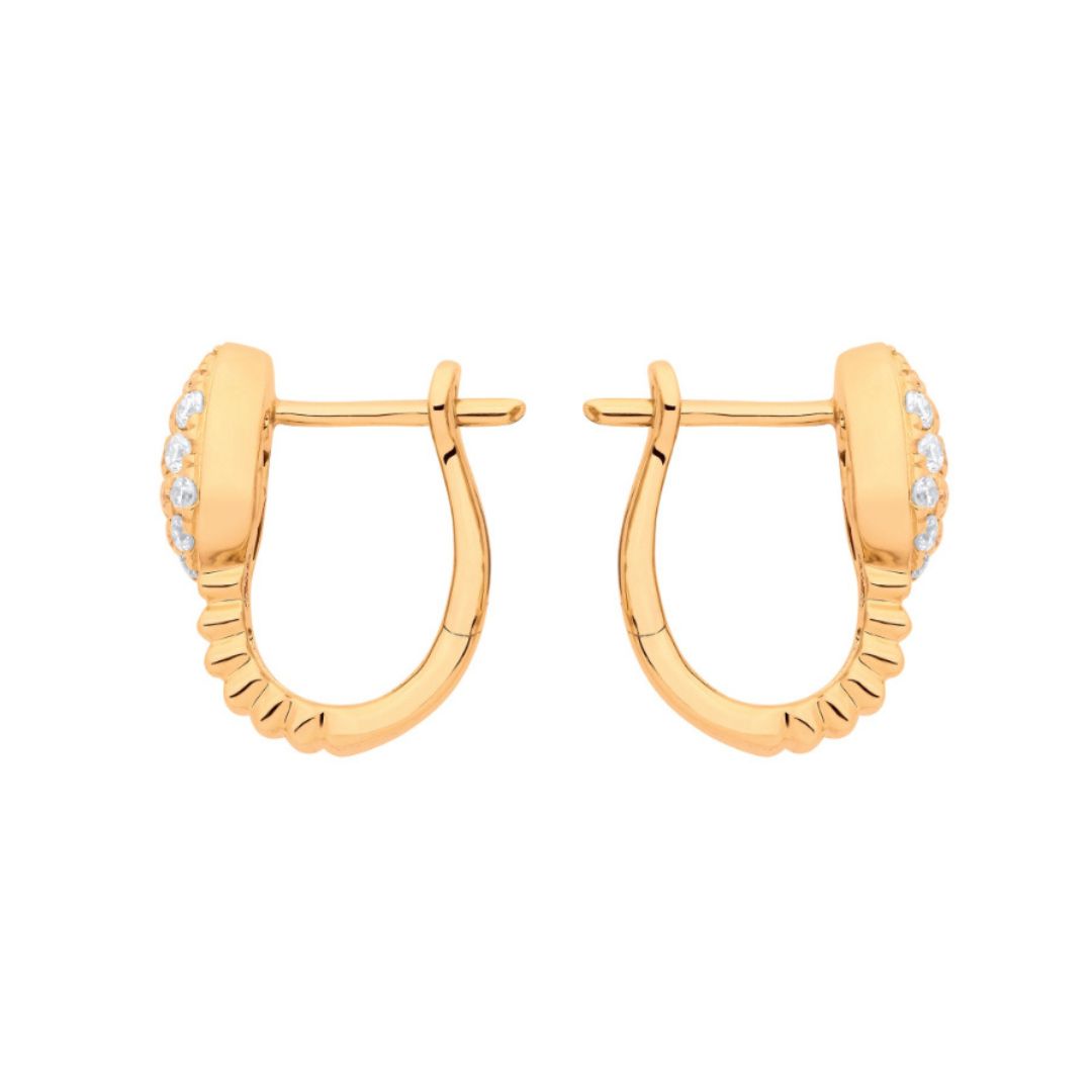 Serpent Gold Fancy Earrings