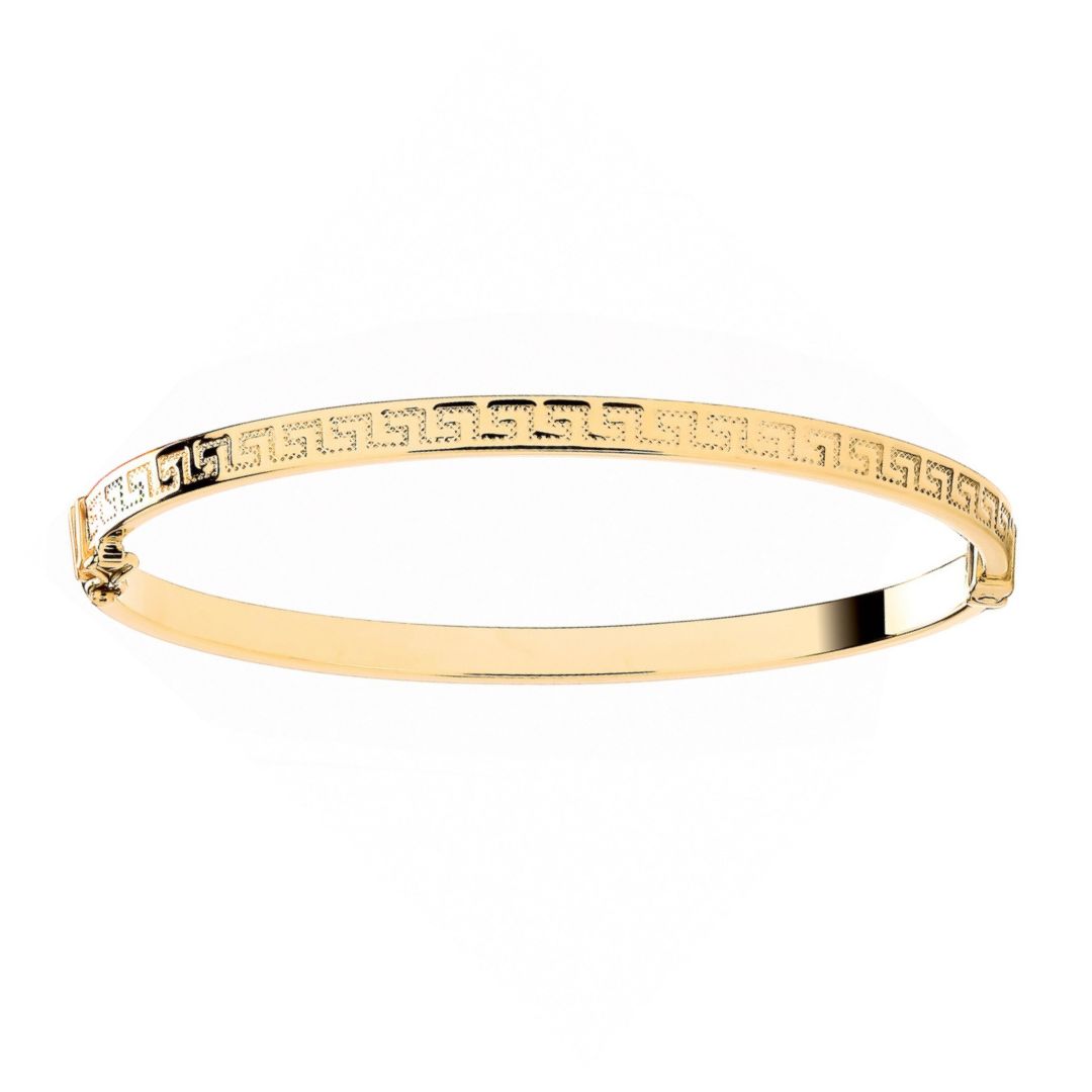 Greek Bangles Golden Greek Goddess Bangle – Shralite London