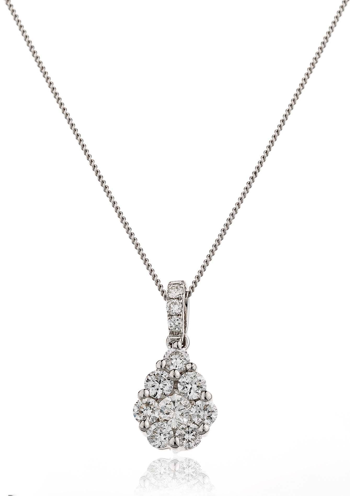 Larme Précieuse Diamond Pendant - Shralite London