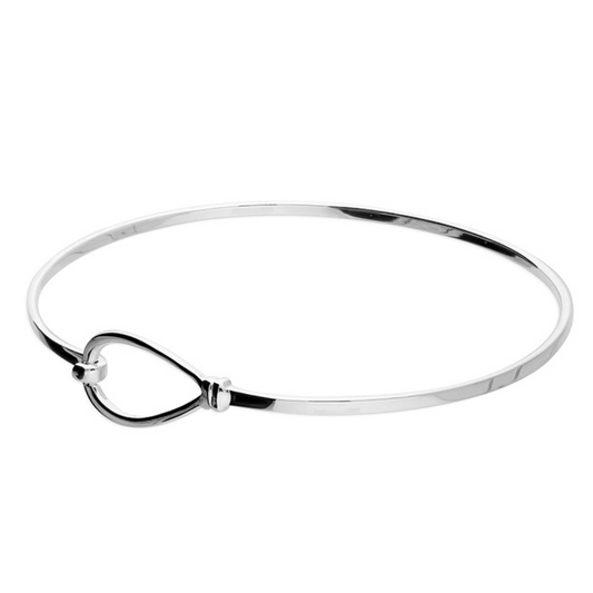 Sterling Silver Eden Hook Bangle