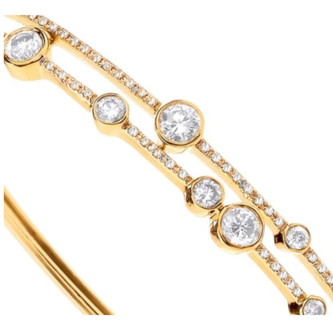 Regal Splendor Diamond Bangle