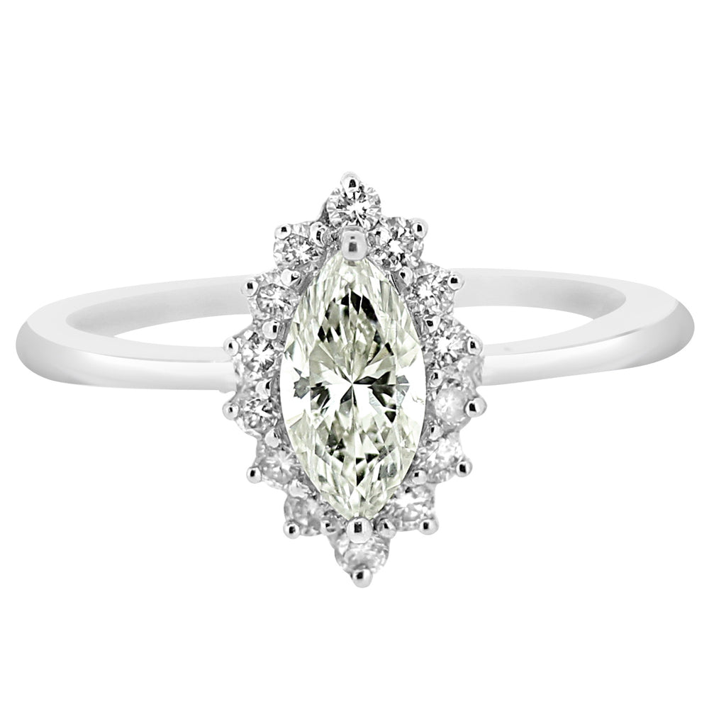 Eclat Marquise Engagement Ring